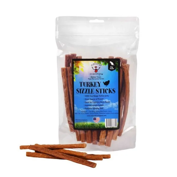 12 oz. Natural Cravings Usa Turkey Sizzle Sticks - Items on Sale Now